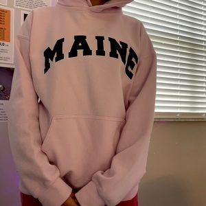 Light Pink Maine Hoodie